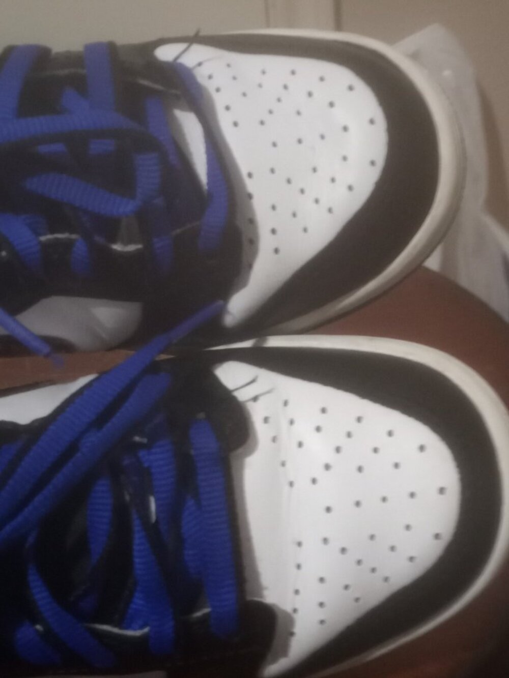 Nike Dunk Low SE (GS) Blue/Black/White Leather Low Top Sneakers 4Y HF0970-100 - Picture 13 of 13